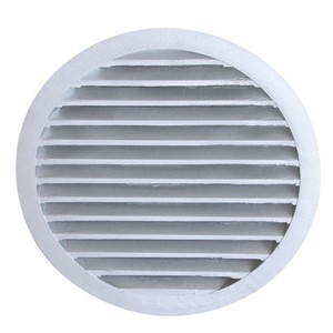 3JW-4734-VIM-USAV 450 Registro exterior circular de aluminio y rejilla Fabricado en EE. UU. - Product Image 1
