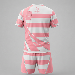 Uniforme de rugby personalizado con tecnología de control de humedad en material ligero y logotipos, nombres y números de equipo personalizados - Product Image 3