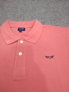 Camiseta de manga corta de algodón 100% de punto ecológica para hombre, con logotipo de Embraer, pecho, alta calidad, sensación de mano suave, moda Lennox - Product Image 4