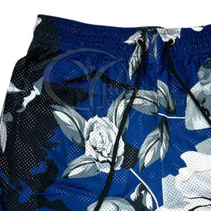 Pantalones Cortos Deportivos Transpirables de Secado Rápido, Pantalones Cortos Deportivos de Malla Personalizados al por Mayor para Hombre, Pantalones Cortos de Malla Sublimados con Logotipo Personalizado para Hombre - Product Image 4