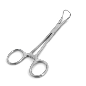 Pince à serviette manuelle en acier inoxydable de 5,5 pouces, personnalisable, réutilisable, pour usage médical en milieu hospitalier - Product Image 6