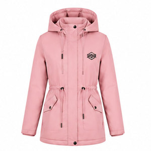 Veste parka pour femme tendance avec capuche en fausse fourrure, finition hydrofuge durable et doublure chaude de qualité supérieure - Product Image 1