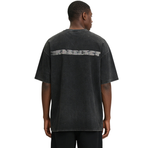 T-shirt unisexe 100 % coton, coupe droite, 230 g, personnalisé avec logo, délavé à l'acide, sérigraphié, écologique, de haute qualité - Product Image 4