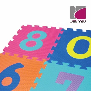 Alfombrilla de rompecabezas de espuma EVA acolchada para niños, lavable e impermeable, estilo liso para niños de todas las edades para uso doméstico - Product Image 5