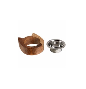 Wooden Pet <b>Bowl</b> <b>Stand</b> Rectangle Shape Durable Indoor Use for <b>Dogs</b> and Cats Food <b>Bowl</b> High On Demanding Product - Product Image 3