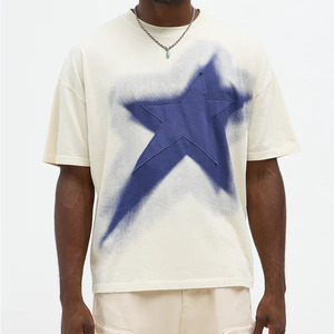 T-shirts unis pour hommes – Vente en gros – T-shirts personnalisables avec logos par transfert thermique – T-shirts décontractés vierges ou de marque vintage pour hommes - Product Image 2