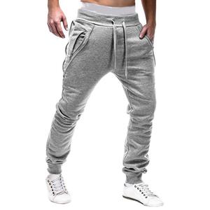 Sports Men's Lightweight Running <b>Trousers</b> with Custom Logo <b>Breathable</b> Polyester/Cotton for Outdoor Activities - Product Image 3