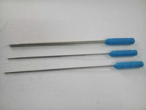 Nouvelles 3 aiguilles à vis pour myome en acier inoxydable, laparoscopiques manuelles, 5mm/10mmx330, instruments chirurgicaux réutilisables par Mahfooz Instruments - Product Image 2