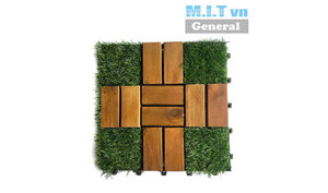 Azulejos de cubierta de madera de teca impermeables antideslizantes de diseño cuadrado moderno de alta calidad, suelo interior para jardín, Patio, suelo exterior hecho de Acacia - Product Image 5