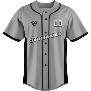 Camiseta de Béisbol Personalizada para Hombre, con Botones al Frente, Manga Corta, Uniforme de Equipo, Transpirable, 100% Poliéster, Secado Rápido, Deportiva, para Entrenamiento - Product Image 1