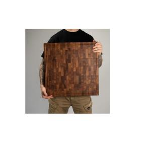 Planche à découper artisanale en bois massif pour fruits, légumes et viande – Nouvelle planche de découpe et de charcuterie – Accessoires de cuisine - Product Image 4
