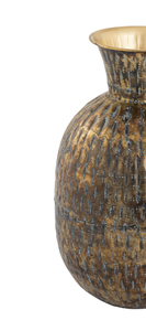 Durable Metal Antiques Iron <b>Tabletop</b> Vases Floor Decorative Flower Pots Aluminium Textured Hammered Home Garden - Product Image 5