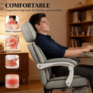 Sedia da Ufficio Massaggiante per Comfort e Relax - Product Image 4