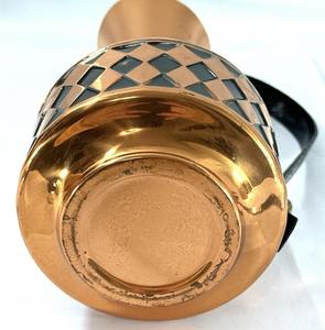 Jarra de agua artística de cobre sólido con diseño decorativo, perfecta para un estilo de vida saludable y para regalar, procedente de la India. - Product Image 6