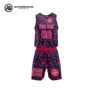 Conjunto de Pantalones Cortos de Baloncesto de Poliéster Transpirable Personalizados para Adultos, Uniforme de Equipo Unisex, Fabricante OEM ODM, Venta al Por Mayor - Product Image 1