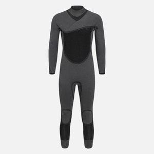 Combinaison de plongée et de voile personnalisée pour homme en néoprène, fermeture éclair sur la poitrine, logo frontal, écologique, respirante, antibactérienne, manches longues, 2,0 mm - Product Image 2