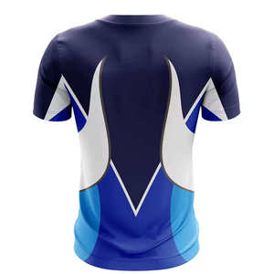 Men's Gradient Dot Print Short Sleeve Polo Shirt Breathable Sporty Knitted <b>Top</b> - Product Image 2