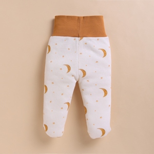 Pantalones de Bambú Orgánico de Primera Calidad con Elastano y Cintura Enrollable - Tiny Twinkle - Product Image 2