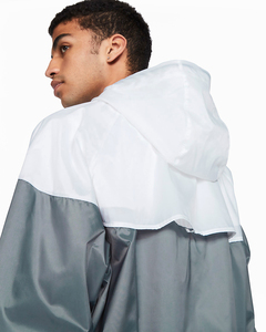 Factory Hot Sale Winter <b>Thin</b> Breathable 100% Nylon Unisex Zipper Soft Shell <b>Puffer</b> Running Hooded <b>Jacket</b> Custom - Product Image 4