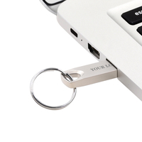 Clé USB en métal en gros, mini clé USB 1 2 4 8 16 32 64 100 120 128 Gig Gb, clés USB personnalisées, clés USB 64 Gig