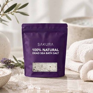 Vendeur professionnel proposant des matières premières riches en minéraux de la Mer Morte, cristaux de sel de la Mer Morte, sel de bain minéral naturel pour adultes. - Product Image 1