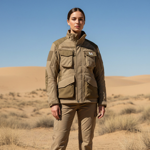 Chaqueta de Caza de Tela Silenciosa Premium, Impermeable y Transpirable, con Camuflaje, para Caza con Arco, Rastreo y Opciones de Alta Visibilidad y Seguridad - Product Image 6