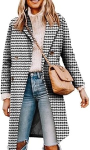 Wholesale Customized <b>Wool</b> Overcoat Plus Size Long Winter Trench <b>Coat</b> for Women Slim Trench Overcoats <b>With</b> <b>Belt</b> Breathable - Product Image 3