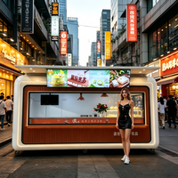 Remorque de restauration mobile personnalisable avec cuisine complète et équipement commercial pour la vente de bratwurst et de choucroute
