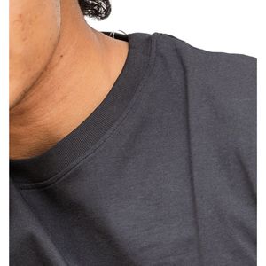 Camiseta Lisa Oversize para Hombre al por Mayor, 100% Algodón, Hombro Caído, Estilo Casual Urbano, Fabricante de Ropa OEM con Logotipo Personalizado - Product Image 6