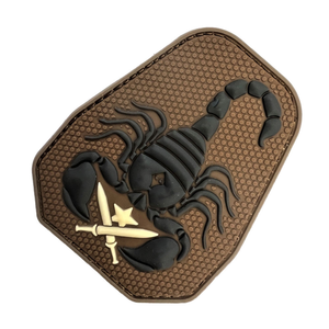 Patch en PVC souple de haute qualité pour la promotion, avec logo personnalisé en relief et design sur mesure - Product Image 1