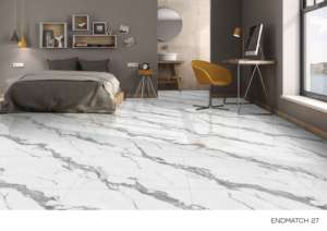 กระเบื้องพอร์ซเลนเคลือบเงาสุดหรู ขนาด 600x1200 มม. รูปแบบแผ่นใหญ่ พื้นผิวขัดเงาคุณภาพพรีเมียม สำหรับตกแต่งผนังและพื้นภายในและภายนอกอาคารทันสมัย - Product Image 5