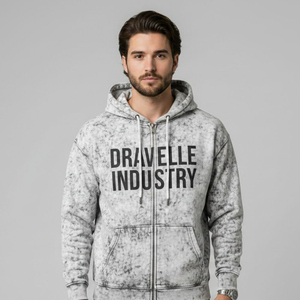 Sweat-shirts à capuche zippés pour hommes, broderie personnalisée, écologiques, respirants, anti-plis, 100 % polaire polyester, vêtements décontractés - Product Image 1