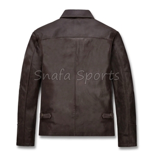 Chaqueta de Cuero Genuino de Última Moda para Mujer, Abrigo de Invierno con Característica Transpirable, Hecha con Cuero de Alta Calidad - Product Image 2