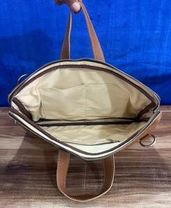 RABADA Genuine <b>Leather</b> <b>Messenger</b> <b>Bag</b> Large Zipper Closure Durable Pocket Design Men's Daily Use All Seasons Handmade Business - Product Image 4