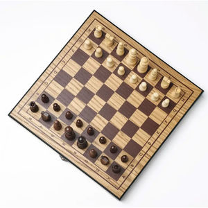 Juego de Ajedrez Plegable de Madera Premium al por Mayor, Juego de Ajedrez Internacional de Madera Hecho a Mano de Alta Calidad y Portátil - Product Image 1