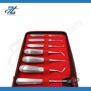 Dental Root Elevator Set Stainless Steel Dental <b>Tooth</b> Extraction Instruments Kit Ergonomic Handle Oral Surgery <b>Tools</b> Reusable - Product Image 4