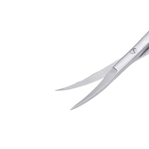 Ciseaux à cuticules micro pour la vente en gros, couleur rose, outils de soin des ongles, usage professionnel en salon de beauté, ciseaux à ressort de précision - Product Image 2