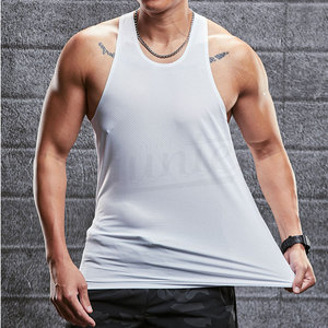 Men Gym <b>Singlet</b> Stringer Muscle Fit Tank Tops Fitness Workout Shirt Spandex Custom Design Men Gym Workout Tank Top <b>Singlet</b> - Product Image 2