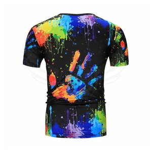 Camiseta de sublimación para hombre diseñada para uso deportivo con ajuste flexible y diseño de flujo de aire. - Product Image 4
