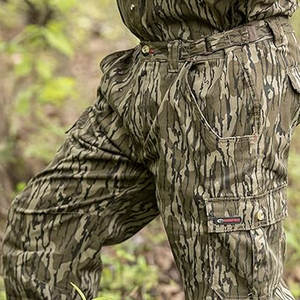 Pantalones de Caza para Hombre, Camuflaje, Algodón, Duraderos, Tejido Elástico, Rodillas Reforzadas, Movimiento Silencioso, Actividades al Aire Libre - Product Image 6