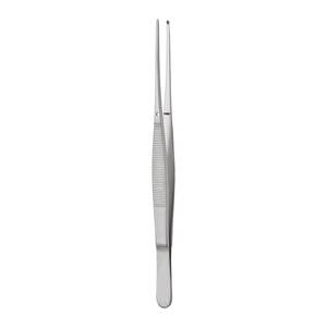 Pinces à pouce SEMKEN 1x2 dents, chirurgicales droites, 12,5 cm, pour préhension et maintien de tissus fins, BSI-100431, certifiées CE Classe I - Product Image 1