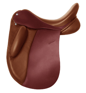 Selle d'équitation anglaise en cuir de qualité supérieure, équipement équestre professionnel, légère, durable, confortable pour l'entraînement - Product Image 3