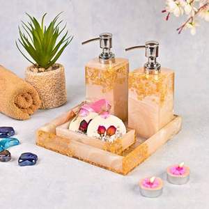 Ensembles de salle de bain en résine époxy charmants, conçus pour impressionner les invités avec un attrait design - Product Image 5