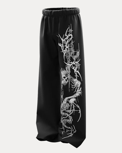 Pantalones Oversize de Algodón 100% de Primera Calidad con Diseño Personalizado Glory para Streetwear, Venta al Por Mayor OEM - Product Image 2
