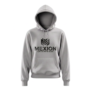 Mexion – Sweat à capuche sportif en tissu tissé épais 100 % polyester, écologique, style streetwear hiver, manches raglan - Product Image 1