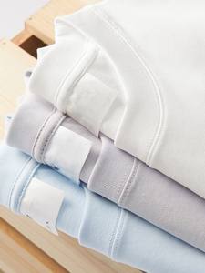 Camiseta de Manga Corta Informal de 220g, 100% Algodón, Cuello Redondo, Corte Holgado, Estilo Oversize, para Verano, Unisex - Product Image 3