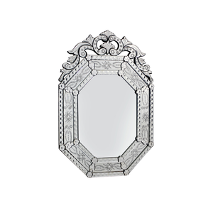 Espejo de Pared Decorativo Veneciano Antiguo |   Espejo Decorativo de Estilo Barroco de Lujo |   Espejo de Estilo Vintage |   Decoración de Paredes para Diseño de Interiores - Product Image 1