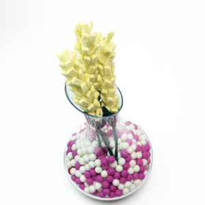 Tallos de Flores de Jacinto de Fieltro Hechos a Mano, Flores Artificiales de Fieltro al por Mayor, Flores Amarillas para Decoración de Primavera, Decoración de Bodas - Product Image 3