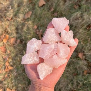 Quartz rose naturel, pierre brute, spécimen minéral, cristal, cadeau, décoration d'intérieur - Product Image 2