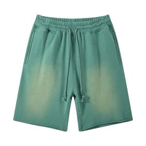 Pantalones Cortos Deportivos Unisex de Verano, Personalizados, 100% Algodón Grueso, Lavado Ácido, Secado Rápido, Transpirables, Estilo Urbano, Denim, Moda Urbana - Product Image 5